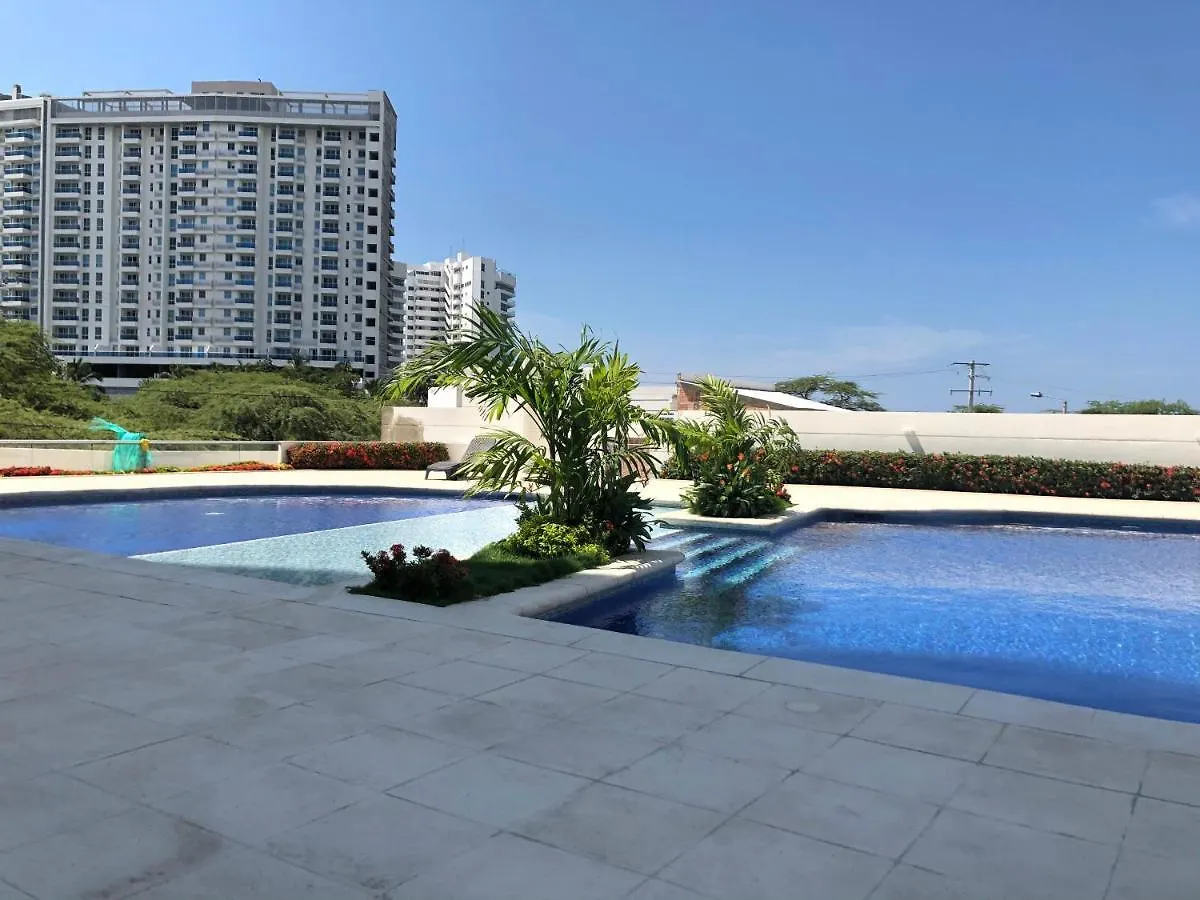Apartmán Santa Marta Rodadero Sur Playa Salguero A 200 Mts Del Mar