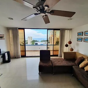  Apartamento Acogedor Con Excelente Vista Al Mar.